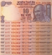 Error Ten Rupees Bank Notes of  D.Subbarao.