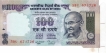 Error One Hundred Rupees Bank Note Signed By C Rangarajan.