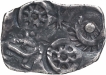 Extremely Rare Punch Marked Silver Karshapana Coin of Vatsa/Kalinga Janapada.