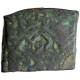 Copper Square Coin of City State of Athak Nagar Saasavath.