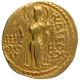 Gold Dinar Coin of Samudragupta of Gupta Dynasty of Kacha type.