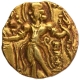 Gold Dinar Coin of Chandragupta II of Gupta Dynasty of Archer type.