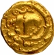 Exceptionally Rare Gold Gadyana Coin of Chalukyas of Badami.