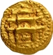 Exceptionally Rare Gold Gadyana Coin of Chalukyas of Badami.