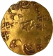 Punch Marked Gold Pagoda Coin of Bijjala of Kalachuries of Kalyana.