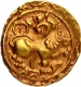 Very Rare Gold Gadyana Coin of Toyimadeva of Kadambas of Hangal.