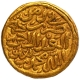 Gold Heavy Dinar Coin of Satgaon Mint of Bengal Sultanate.