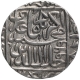 Silver One Rupee Coin of Akbar of Gwaliar Mint.