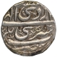 Silver One Rupee Coin of Akbar of Srinagar Mint of  Ardibihisht Month.