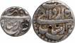 Silver Half Rupee & Rupee Coin of Jahangir of Rohtas Mint.