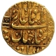 Gold Mohur Coin of Shahjahan of Daulatabad Mint.