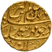 Gold Mohur Coin of Aurangazeb Alamgir of Ajmer Dar ul Khair mint.