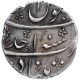 Silver One Rupee Coin of Azam Shah of Khujista Bunyad Mint.