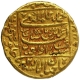 Gold Mohur Coin of Alamgir II of Shahjahanabad Dar ul Khilafa Mint.