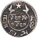 Silver Four Annas Coin of Madras Presidency.