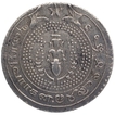 Extremely Rare Silver Half Pagoda Coin of Madras Presidency.