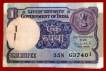 Dancing Serial Numbers Error One Rupee Bundle Signed by Montek Singh Ahluwalia of 1993.