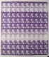 Rare Error sheet of Gandhi, entire sheet perforation Shifted to Bottom side & Dry Printing