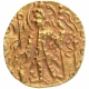 Rare Gold Dinar Coin of Vasudeva II of Kushan Dynasty.