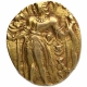 Gold Dinar Coin of Chandragupta II of Gupta Dynasty of Archer type.