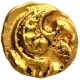 Gold Fanam Coin of Western Ganga Dynasty.