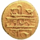 Gold Half Varaha Coin of Krishnadevaraya of Vijayanagara Empire.