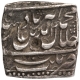 Silver Square Rupee Coin of Akbar of Patna Mint.