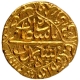 Gold Mohur Coin of Shahjahan of Daulatabad Mint