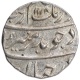 Silver Half Rupee Coin of Aurangzeb Alamgir of Ahmadabad Mint.