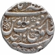 Silver One Rupee Coin of Aurangzeb Alamgir of Zafarabad Mint.