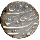 Silver One Rupee Coin of Jahandar Shah of Surat Mint.