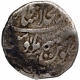 Silver One Rupee Coin of Muhammad Ibrahim of Shahjahanabad Dar ul Khilafa Mint.