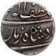 Silver Half Rupee Coin of Muhammad Shah of Surat Mint.