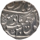 Silver One Rupee coin of Shah Alam II of Hathras Mint.