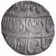 Silver One Rupee coin of Mustafabad Mint of Rohilkhand Kingdom.