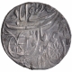 Silver One Rupee coin of Mustafabad Mint of Rohilkhand Kingdom.