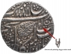 Silver Nanakshahi Rupee Coin of Ranjit Singh of Sri Amritsar Mint of Sikh Empire.