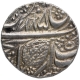 Silver One Rupee Coin of Sher Singh of Amritsar Mint of Sikh Empire.