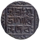 Silver Quarter Tanka Coin of Govinda Manikya of Tripura.