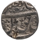 Silver Quarter Rupee Coin of Nasir ud din Haidar of Awadh State.