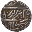 Rare Silver One Rupee Coin of Jaswant Singh of Brij Indrapur Mint of Bharatpur.