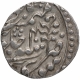 Rare Silver Half Nazarana Rupee Coin of Sawai  Jaipur  Mint of Jaipur.