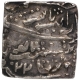 Silver Square Nazarana Rupee Coin of Ranjit Singh of Jaisalmer State.