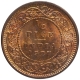 Bronze Half Pice Coin of King George V of Calcutta Mint of 1927.