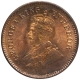 Bronze Half Pice Coin of King George V of Calcutta Mint of 1927.