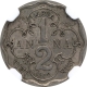 Copper Nickel Half Anna Coin of King Edward VII of Calcutta Mint of 1908.