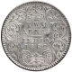 Silver Two Annas Coin of Victoria Queen of Calcutta Mint of 1862.