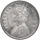 Silver Two Annas Coin of Victoria Queen of Calcutta Mint of 1862.