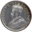 Silver Half Rupee Coin of King George V of Bombay Mint of 1912.