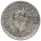 Silver Half Rupee Coin of King George VI of Lahore Mint of 1945.